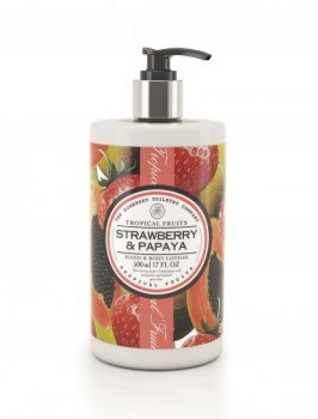 Tropical Fruits - Hand & Body Lotion - Erdbeere & Papaya